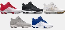 2024 Under Armour Men's UA Harper 8 Mid RM Adult Baseball/Softball Molded Cleats