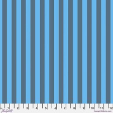 Tula Pink Neon Tent Stripes Fat Quarter Aura