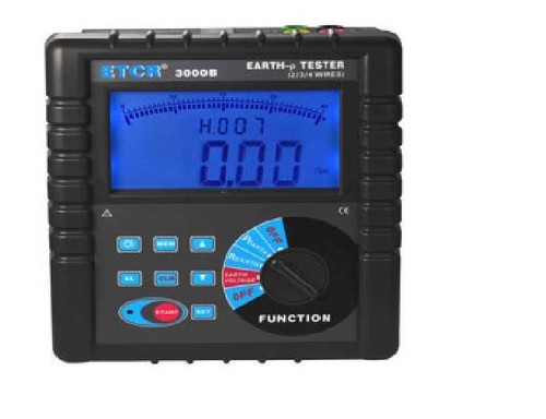 ETCR3000B Digital Clamp On Ground Earth Resistance Tester Meter NEW - Picture 1 of 3