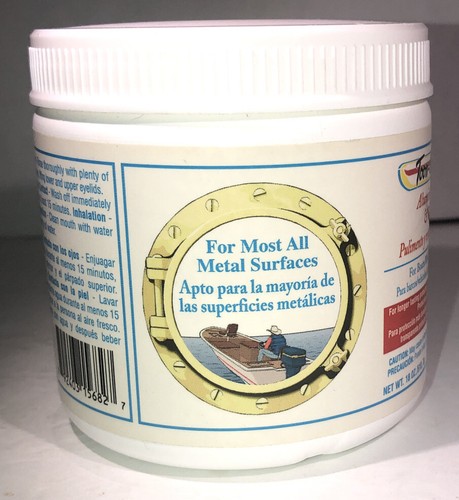 Toon Brite C1000 Aluminum Boats/RV/Trucks/Trailers Polish/Restorer 1ea 18 Oz Jar - Picture 2 of 12