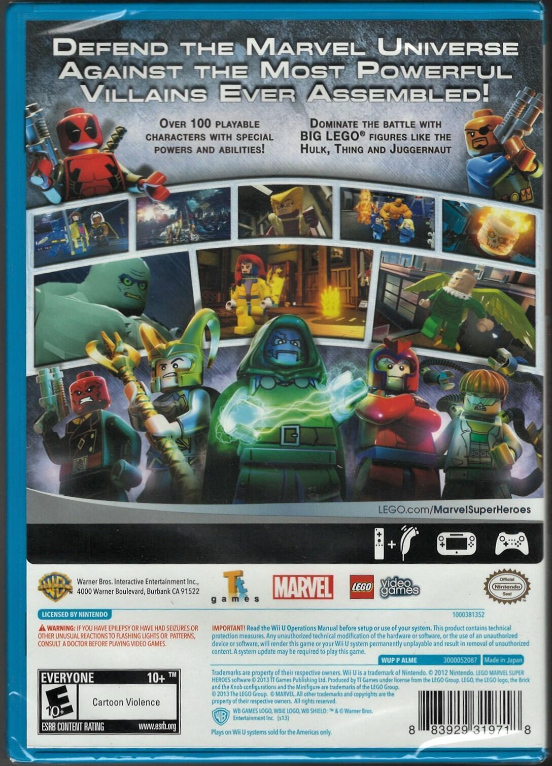 LEGO: Marvel Super Heroes - Nintendo Wii U