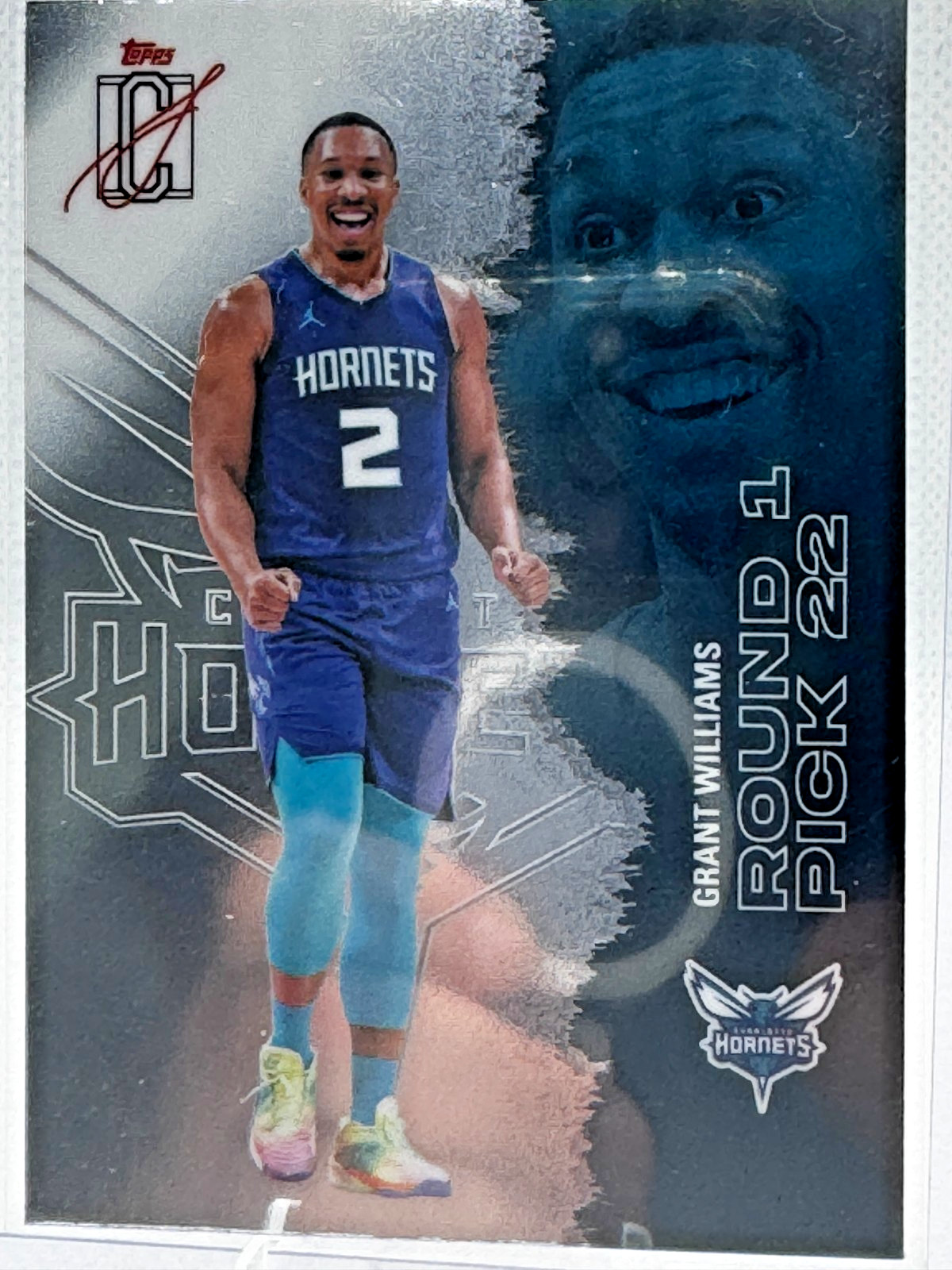 2025-26 Topps Signature Class Grant Williams #39 Hornets Round 1 Pick 22