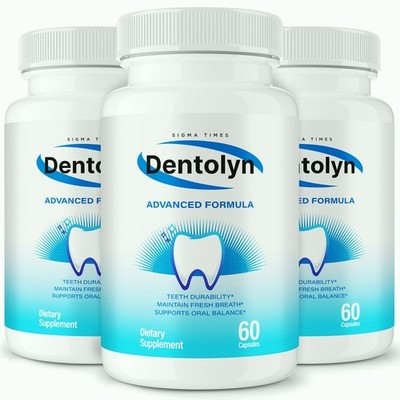 Dentolyn Capsules, Advanced Oral and Dental Health Care Support- 3 Pack