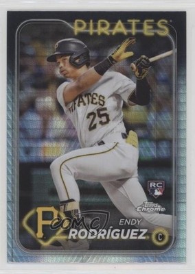 2024 Topps Chrome Prism Refractor Endy Rodriguez Rodríguez #295 Rookie RC e9p