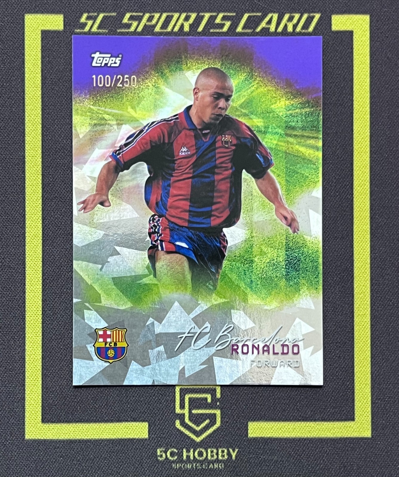 2025 Topps FC Barcelona Team Set /250 Ronaldo FCZYX