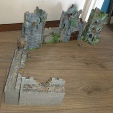 Medieval Castle ruins. 1:76 Scale.