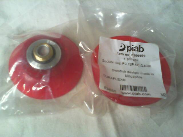 PIAB FC75P.5C.G40M Suction Cup 0106959 DURAFLEX (1PC)-New In Box img