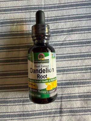 Nature s Answer Dandelion Alcohol Free 2 000 mg 1 fl oz 30 ml Alcohol-Free,