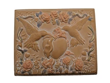 KEYPOINT 1989 VICTORIAN SCENTS Ceramic Oil Fragrance Wall Decor Humming Birds