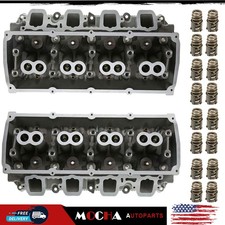 Pair Cylinder Heads W Spring For 2003-2008 Dodge Ram 1500 2500 3500 5.7l Hemi