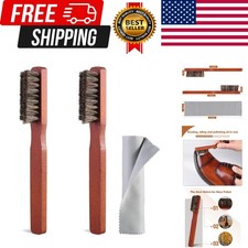 Shoe Brush Shoe Polish Brush Horse Hair Brush for Leather Horsehair Shoe Brush P