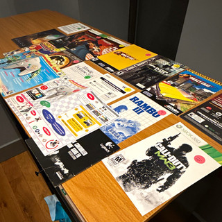 Lot of random video game manuals & inserts