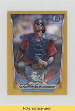 2014 Bowman Gold 11/25 Christian Bethancourt #BM-AB2 READ 0b5