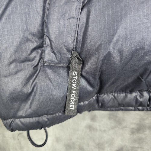 Vintage North Face 700 Nuptse Black Puffer Goose Down Jacket Men's Medium Y2K - Picture 4 of 11