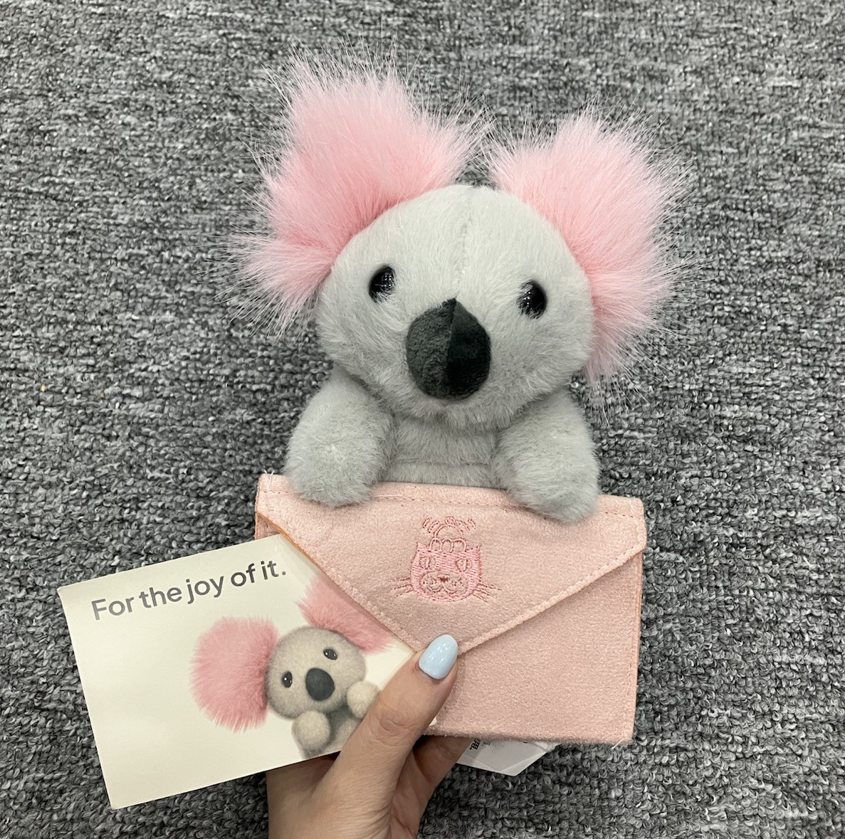 Jellycat Koala With Message Plush Toy Valentines 2026 NWT Cute