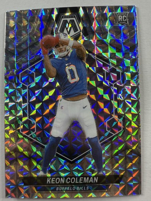 #ad #ad 2024 Panini Mosaic Rookies Keon Coleman No. 333 Mosaic Prizm RC Bills NFL $1.75