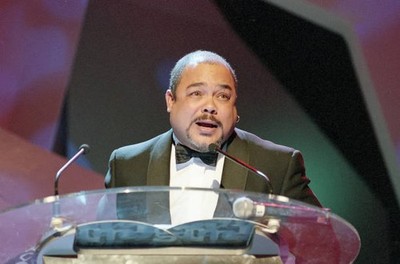 Francisco Pancho Cespedes at Premios Amigo 1998 Congress Centre Ma- Old Photo 2