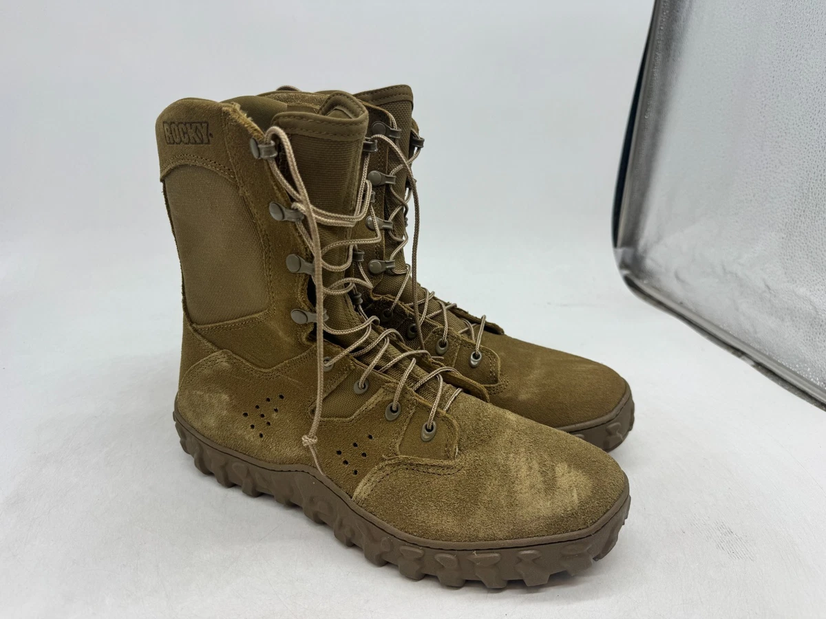 Rocky Outdoor Gear S2V Coyote Brown Military Boot RKC100 Size 13.5W ROCKY Boots Suede Boots for Men for Sale | Shop New & Used  main image 4