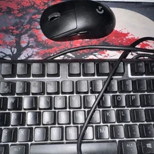 Logitech mouse And Steel Series Keyboard Pair