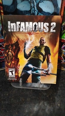 INFAMOUS 2 PlayStation 3 PS3 System Game 2011 Original Instruction Booklet *ONLY