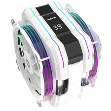 CPU Air Cooler With RGB Gaming LCD 230W LGA 1700 1200 2011 2066 1366