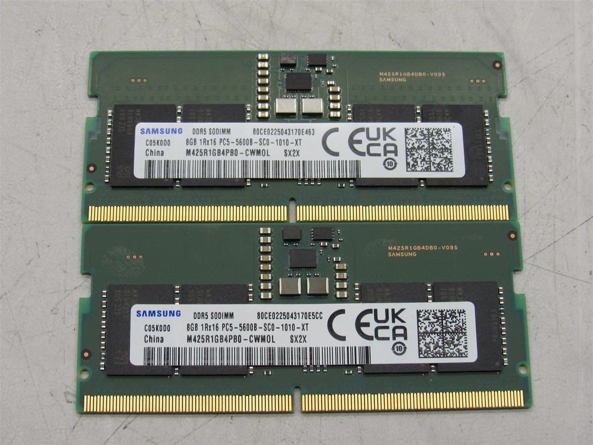25+ Samsung SO-DIMM Computer PC4-21300 (DDR4-2666) Bus Speed