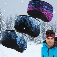 Ear Warmer Headband Winter Running Sport Sweatband Fleece Earband for Women Men