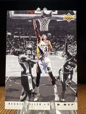 1992-93 Upper Deck Reggie Miller #TM12 Team MVPs Indiana Pacers