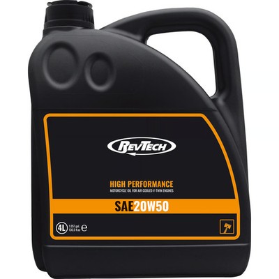 RevTech High Performance Motoröl SAE 20W50 4000ml für Harley V-Twin bei POLO
