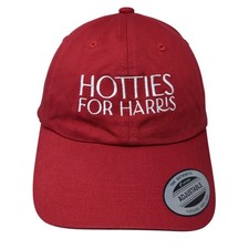 Hotties For Harris Slideback Baseball Cap Red One Size The Classics Yupoong