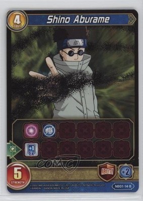 2019 Naruto Boruto Card Game: & Shippuden Set Shino Aburame #NB01-14-B