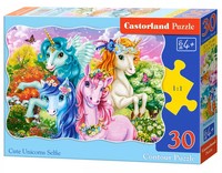 Puzzle 30 ElementóW. SłOdkie Selfie JednorożCóW Castorland