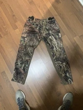 Scent Blocker Camo Cargo Pants Men’s M Elastic Mossy Oak Break Up