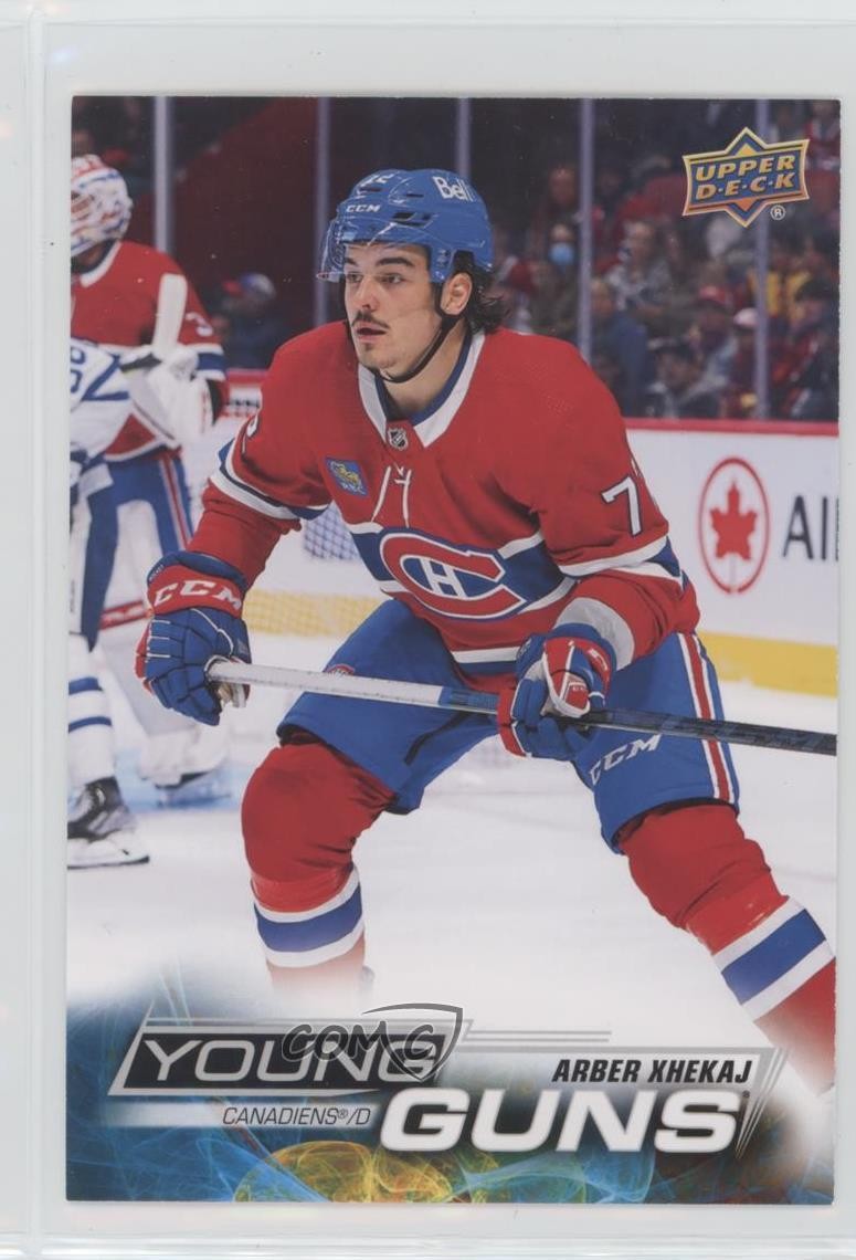 2022-23 Upper Deck Series 2 Young Guns Jumbo Arber Xhekaj #490 ax2