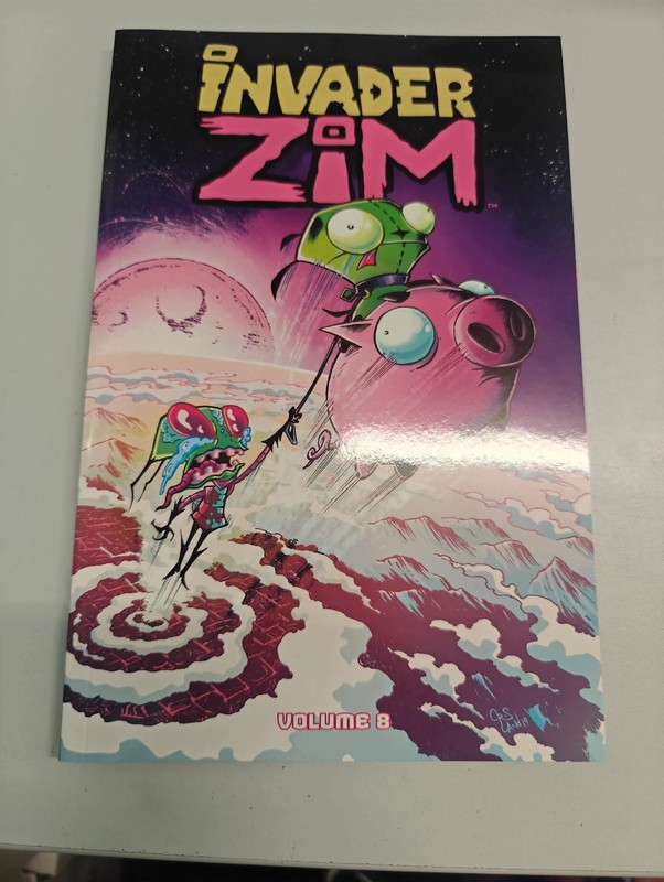 INVADER ZIM TPB VOLUME #8 (2019) - GRADE NM - ONI PRESS DAVE CROSLAND VARIANT