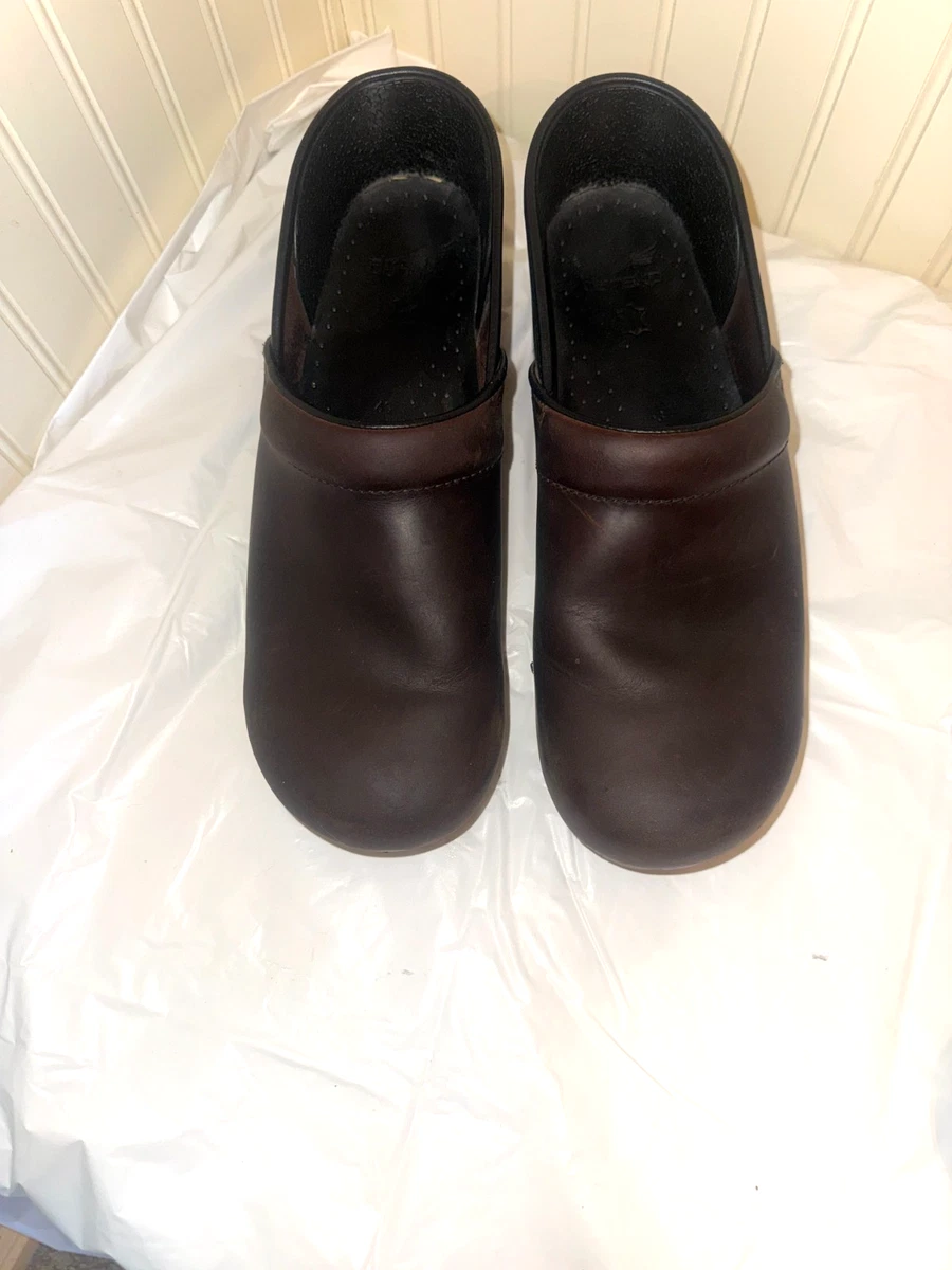 Brown Leather Upper Clog Comfort Shoes for Women for sale | eBay display picture 1