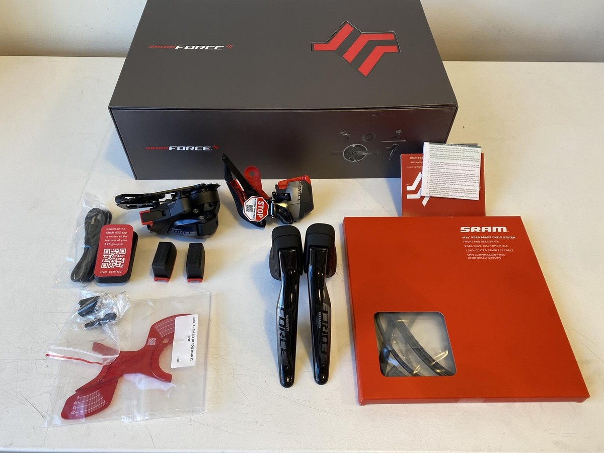 SRAM Force eTap AXS Electronic Road Groupset - 2x12-Speed Cable