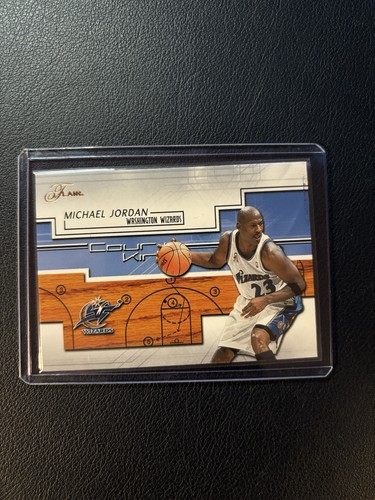 Michael Jordan 2002-03 Fleer Flair Court Kings 22/25 HOF Wizards Insert