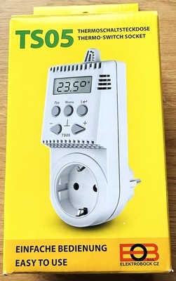 ELEKTROBOCK TS05 Thermoschaltsteckdose NEU & OVP