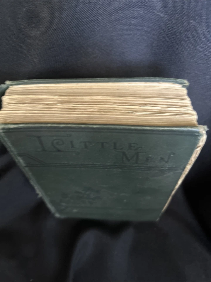 LITTLE MEN by Louisa M. Alcott 1910 Little Brown,  1st Ed Good - Image 3 of 4