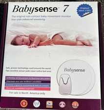BabySense 7 Movement Baby Monitor - White BSN-BS7 