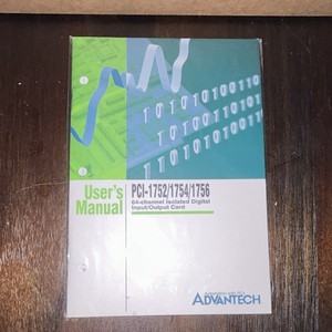Advantech User’s Manual PCI-1752/1754/1756 64-Ch Isolated Digital I/O CD