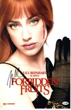 Lili Reinhart signed 11x17 Poster Apple - Forbidden Fruits JSA Authentication