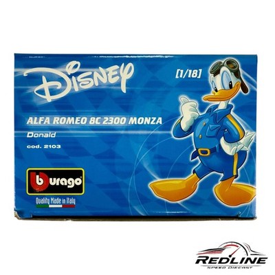 burago☆Disney　Collection☆Donald‘s 313 Burago Bburago Disney Donald's 313 Voiture Auto De Donald