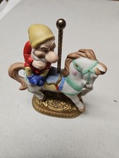 Disney GRUMPY New England Collectors Society Disney Characters Carousel Horse