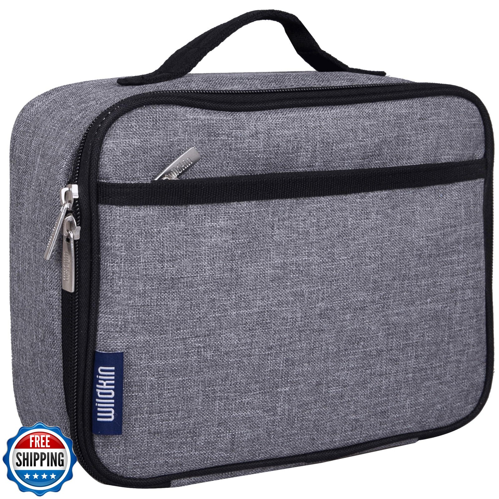 Wildkin Insulated Kids Lunch Box – Durable Reusable for School Travel