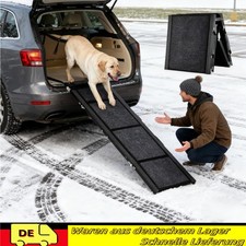 Klappbare Hunderampe Auto Hundetreppe 160cm|180cm Einstiegshilfe Alu 110kg