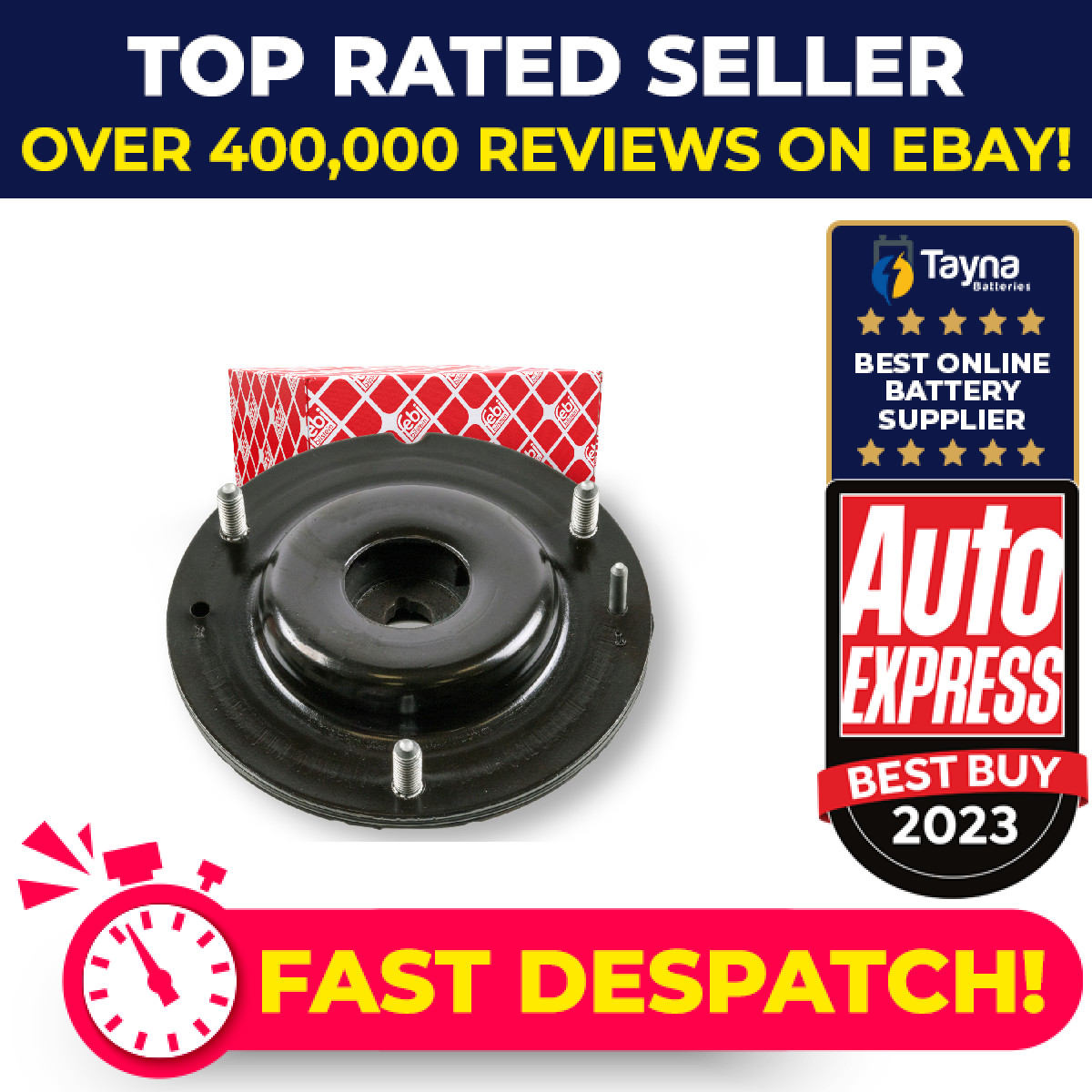 Top Strut Mounting Front Left 39574 Febi 5038H9 Genuine Top Quality Guaranteed