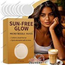 2026 Sun Free Glow Patches,PurevLab Self-Tanning Patch  Natural Bronze 7 Tablets