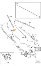 Volvo V60 MK2 CROSS COUNTER COURT LE TIR LIPER DU TIRE LHD 32342020 NOUVEAU auth